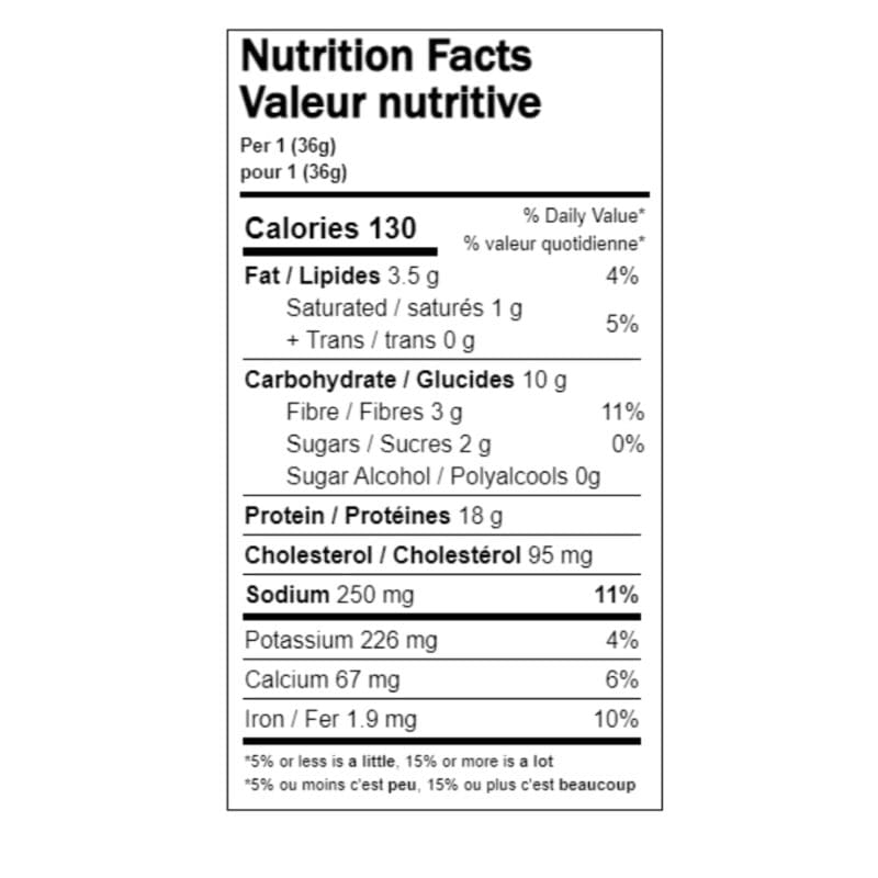 Blueberry Pancake Mix product fact