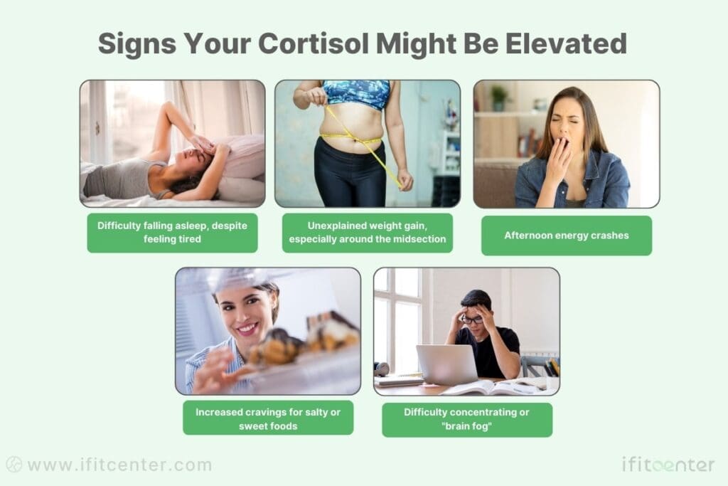 high cortisol and weight gain