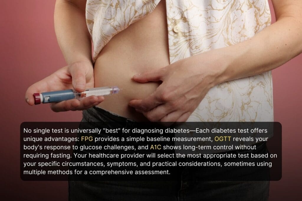 The best test to diagnose diabetes