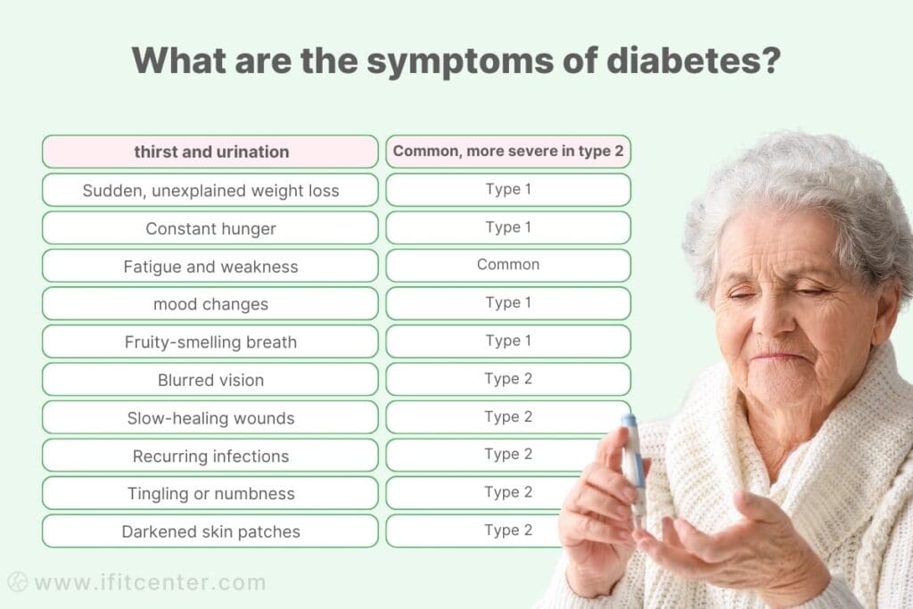 How to recognize diabetes