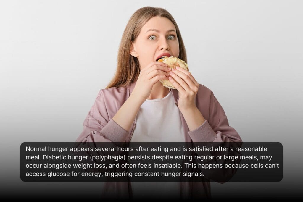 Diabetic hunger
