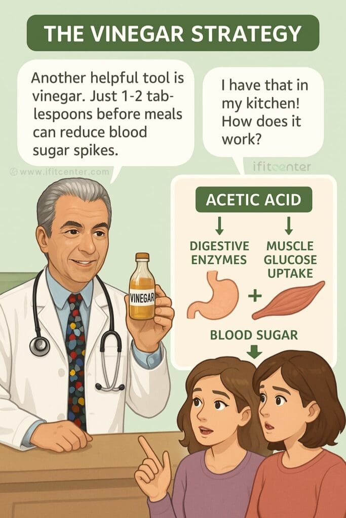 The Vinegar Strategy for control blood sugar