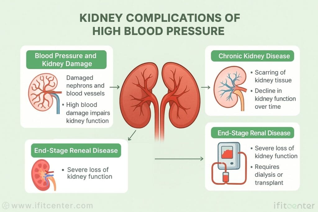 hypertension and kidney damage
